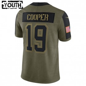 Camiseta Niño NFL Dallas Cowboys Amari Cooper 19 Nike 2021 Salute to Service